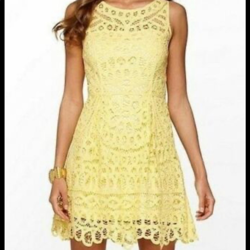 Lilly Pulitzer Battenberg Lace Dress S